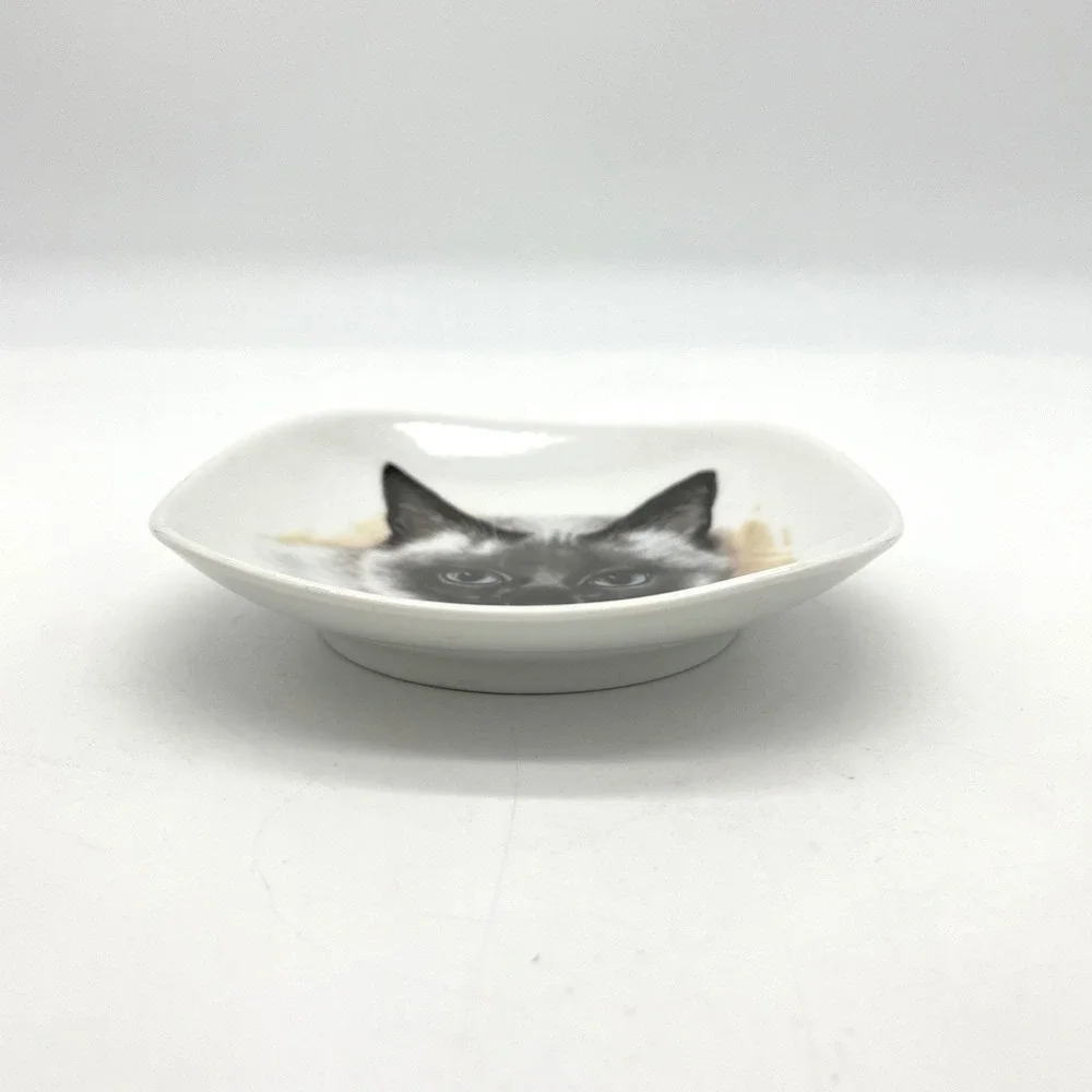 Schumann Arzberg Bavaria Germany Siamese‎ Cat Trinket Dish Small Plate